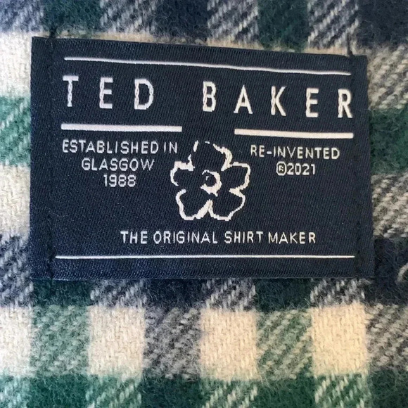 NWT Ted Baker London Checked scarf - Picture 8 of 10